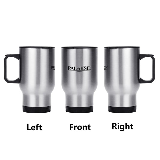 Palakse Brand Stainless Steel Coffee Mug (14 oz)