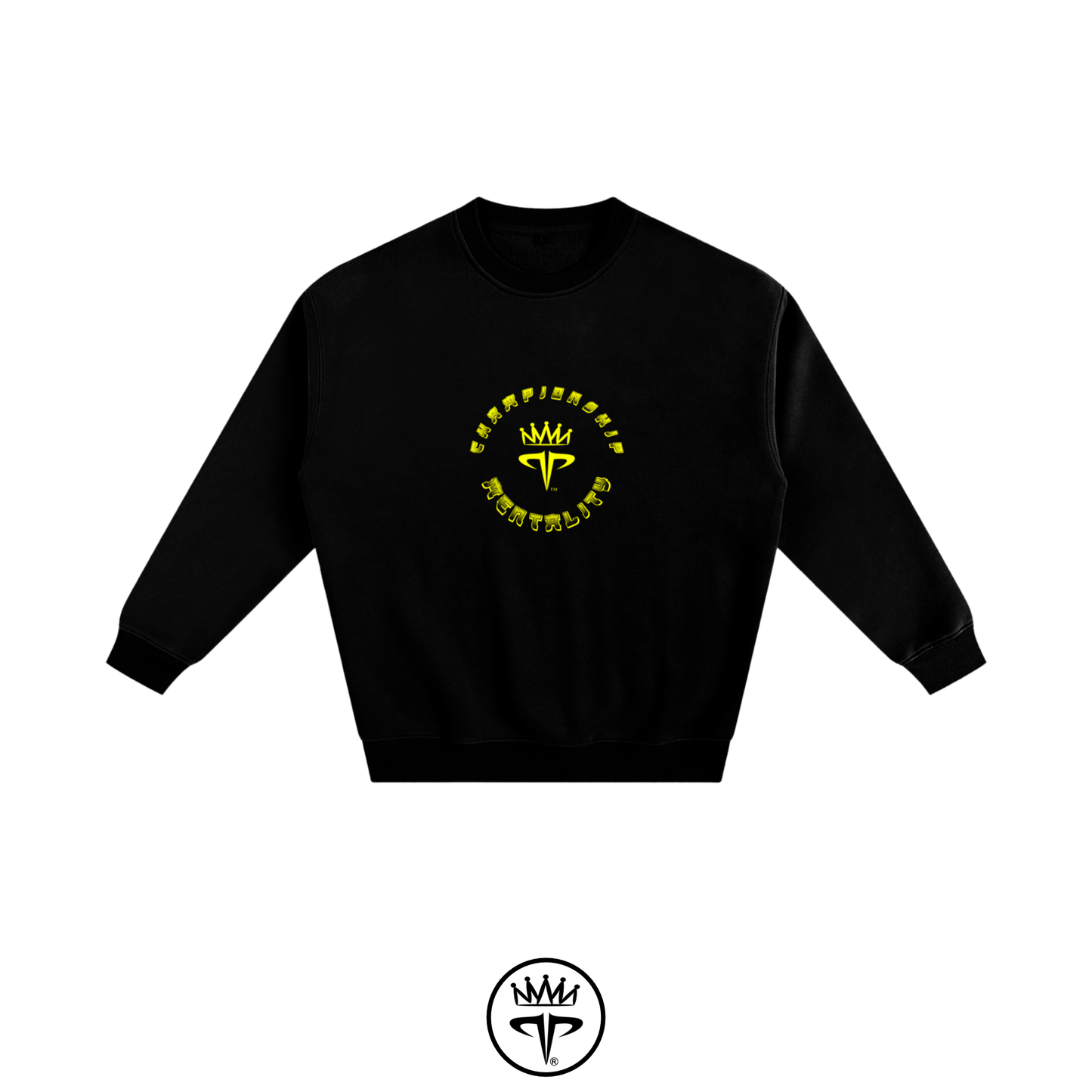 Palakse' Fleeced Sweatshirt - Yellow