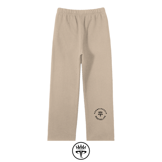 Palakse' Streetwear Leg Pants - Apricot